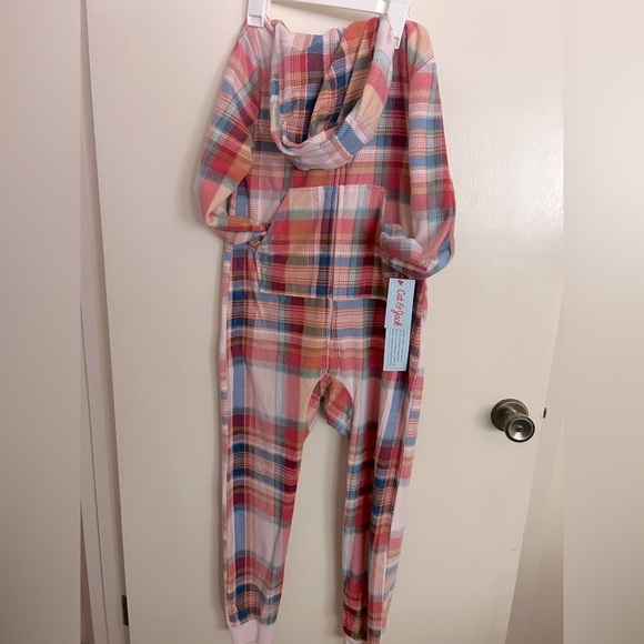 Cat & Jack Other - NWT Cat & Jack Pink Plaid Pajamas SZ 8 Girl Youth​​​​